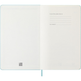 Diary 12M Weekly Notebook 2026 Hardcover Large Aquamarine in the group Paper & Pads / Planners / 12-Month Planners at Pen Store (136132)