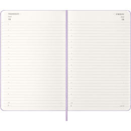 Diary 12M Daily 2026 Hardcover Large Pastel Lilac in the group Paper & Pads / Planners / 12-Month Planners at Pen Store (136133)