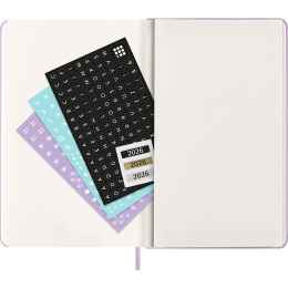 Diary 12M Daily 2026 Hardcover Large Pastel Lilac in the group Paper & Pads / Planners / 12-Month Planners at Pen Store (136133)