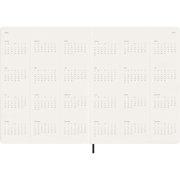 Diary 12M Weekly Vertical 2026 Essential Softcover XXL Black in the group Paper & Pads / Planners / 12-Month Planners at Pen Store (136134)