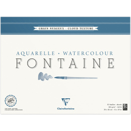 Fontaine Watercolor block Cloud Texture 36x48 cm 300g in the group Paper & Pads / Artist Pads & Paper / Watercolour Pads at Pen Store (136138)