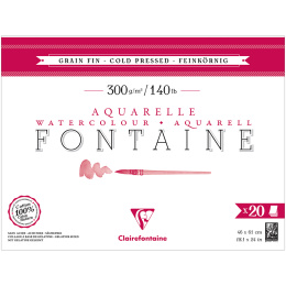 Fontaine Watercolor block CP 46x61 cm 300g in the group Paper & Pads / Artist Pads & Paper / Watercolour Pads at Pen Store (136145)
