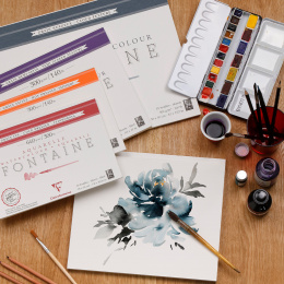 Fontaine Watercolor block HP 31x41 cm 300g in the group Paper & Pads / Artist Pads & Paper / Watercolour Pads at Pen Store (136149)