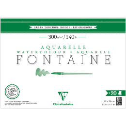 Fontaine Watercolor block Rough 26x36 cm 300g in the group Paper & Pads / Artist Pads & Paper / Watercolour Pads at Pen Store (136154)