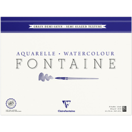 Fontaine Watercolor block Semi-Glazed 42x56 cm 300g in the group Paper & Pads / Artist Pads & Paper / Watercolour Pads at Pen Store (136162)