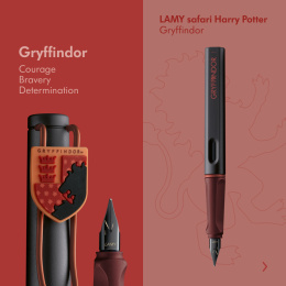 Safari Fountain Pen Gryffindor in the group Pens / Fine Writing / Fountain Pens at Pen Store (136186_r)