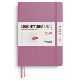 Diary Weekly Planner & Notebook 2026 A5 Dusty Rose in the group Paper & Pads / Planners / 12-Month Planners at Pen Store (136219) Diary Weekly Planner & Notebook 2026 A5 Dusty Rose in the group Paper & Pads / Planners / 12-Month Planners at Pen Store (136219)