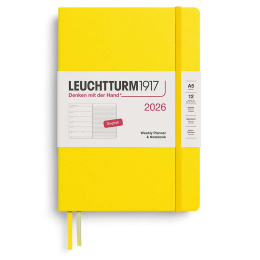 Diary Weekly Planner & Notebook 2026 A5 Lemon in the group Paper & Pads / Planners / 12-Month Planners at Pen Store (136222) Diary Weekly Planner & Notebook 2026 A5 Lemon in the group Paper & Pads / Planners / 12-Month Planners at Pen Store (136222)