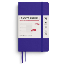 Diary Weekly Planner & Notebook 2026 A6 Ink in the group Paper & Pads / Planners / 12-Month Planners at Pen Store (136237)