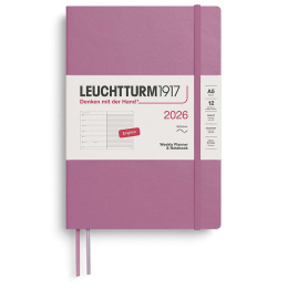 Diary Weekly Planner & Notebook 2026 A5 Soft Cover Dusty Rose in the group Paper & Pads / Planners / 12-Month Planners at Pen Store (136240) Diary Weekly Planner & Notebook 2026 A5 Soft Cover Dusty Rose in the group Paper & Pads / Planners / 12-Month Planners at Pen Store (136240)