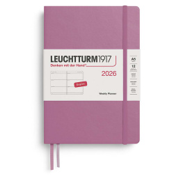 Diary Weekly Planner 2026 A5 Dusty Rose in the group Paper & Pads / Planners / 12-Month Planners at Pen Store (136252)