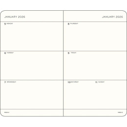 Diary Weekly Planner 2026 A6 Rising Sun in the group Paper & Pads / Planners / 12-Month Planners at Pen Store (136262)