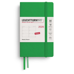 Diary Weekly Planner 2026 A6 Spring Leaf in the group Paper & Pads / Planners / 12-Month Planners at Pen Store (136263)