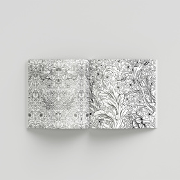 William Morris Coloring Book in the group Hobby & Creativity / Books / Adult Colouring Books at Pen Store (136286)