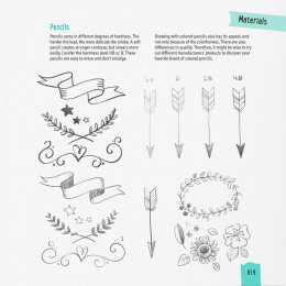 An Introduction to Hand Lettering in the group Hobby & Creativity / Books / Art Instruction Books at Pen Store (136288)