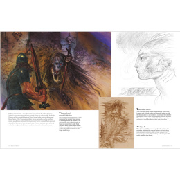 John Howe's Ultimate Fantasy Art Academy in the group Hobby & Creativity / Books / Inspirational Books at Pen Store (136290)