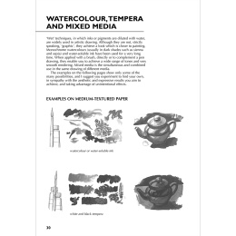 Drawing - A Complete Guide: Nature in the group Hobby & Creativity / Books / Inspirational Books at Pen Store (136307)