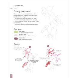 Paint 50: Watercolour Flowers in the group Hobby & Creativity / Books / Art Instruction Books at Pen Store (136318)