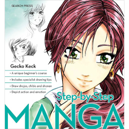 Step-by-Step Manga in the group Hobby & Creativity / Books / Inspirational Books at Pen Store (136321)
