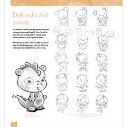 Step-by-Step Manga in the group Hobby & Creativity / Books / Inspirational Books at Pen Store (136321)