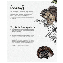 The Kew Book of Drawing Flora and Fauna in the group Hobby & Creativity / Books / Art Instruction Books at Pen Store (136328)