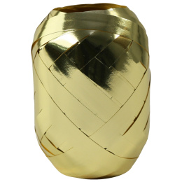Gift ribbon metallic 10m x 7 mm Gold in the group Hobby & Creativity / Holidays and seasons / Wrapping at Pen Store (136411)