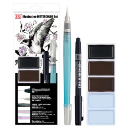 Illustration Watercolor Set in the group Art Supplies / Artist colours / Watercolour Paint / Watercolour pans at Pen Store (136421)