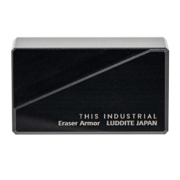 Eraser Industrial Aluminium Black in the group Pens / Pen Accessories / Erasers at Pen Store (136452)