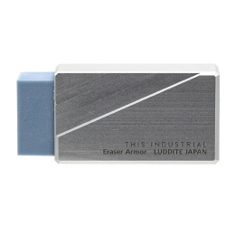 Eraser Industrial Aluminium Silver in the group Pens / Pen Accessories / Erasers at Pen Store (136455)