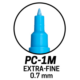 Posca PC-1MC Soft tones 6-set in the group Pens / Artist Pens / Acrylic Markers at Pen Store (136457)