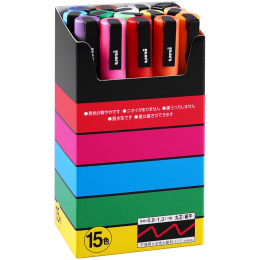 Posca PC-3M 15-set in the group Pens / Artist Pens / Acrylic Markers at Pen Store (136461)
