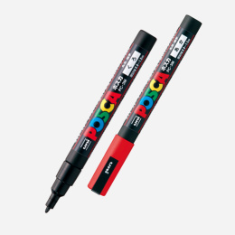 Posca PC-3M 15-set in the group Pens / Artist Pens / Acrylic Markers at Pen Store (136461)