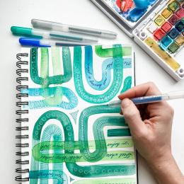 Gelly Roll Click Metallic 10-pack in the group Pens / Writing / Gel Pens at Pen Store (136605)