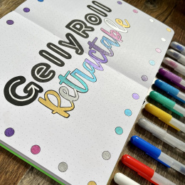 Gelly Roll Click Stardust Glitter 10-pack in the group Product series / Sakura Gelly Roll at Pen Store (136606)