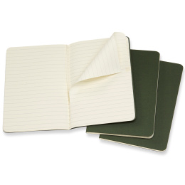 Cahier Notebook Pocket Green Ruled in the group Paper & Pads / Note & Memo / Notebooks & Journals at Pen Store (136809)