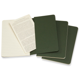 Cahier Notebook Pocket Green Ruled in the group Paper & Pads / Note & Memo / Notebooks & Journals at Pen Store (136809)