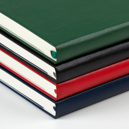 Classic Hard Cover Notebook Pocket Blue Ruled in the group Paper & Pads / Note & Memo / Notebooks & Journals at Pen Store (136825)