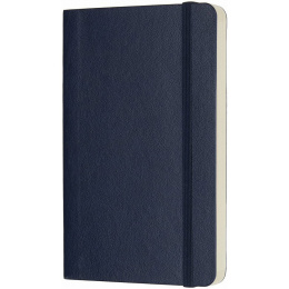 Classic Soft Cover Notebook Pocket Blue Plain in the group Paper & Pads / Note & Memo / Notebooks & Journals at Pen Store (136832)