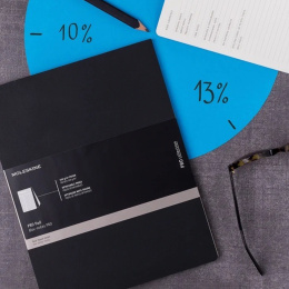 Pro Hard Cover Notebook XL Black Ruled in the group Paper & Pads / Note & Memo / Notebooks & Journals at Pen Store (136836)