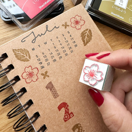 Stamp Set Iroitoshi Wa-suuji 10-Pack in the group Hobby & Creativity / Hobby Accessories / Stamps at Pen Store (136888)