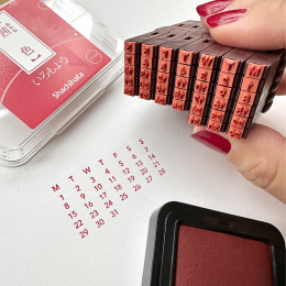 Stamp Iromoyo Calendar in the group Hobby & Creativity / Hobby Accessories / Stamps at Pen Store (136889)