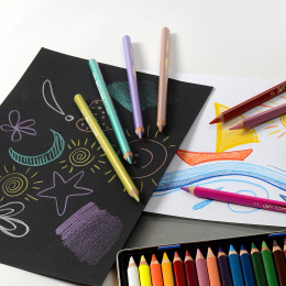 Super Ferby 10-piece metallic set (3+) in the group Kids / Kids' Pens / Colouring Pencils for Kids at Pen Store (136892)