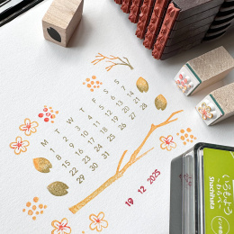 Stamp Ink Pad Iromoyo Warabe Mini in the group Hobby & Creativity / Hobby Accessories / Stamps at Pen Store (136894_r)