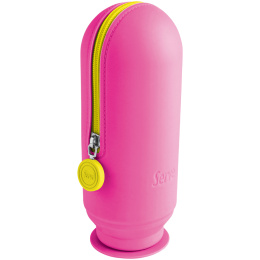 Pen Case Hoop Vacuum Neon Pink in the group Kids / Kids' Pens / Pencil case for kids at Pen Store (136949)