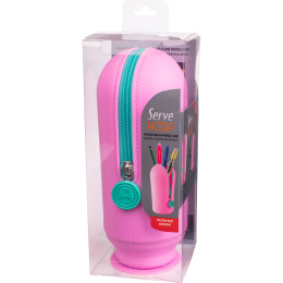 Pen Case Hoop Vacuum Pastel Pink in the group Kids / Kids' Pens / Pencil case for kids at Pen Store (136950)