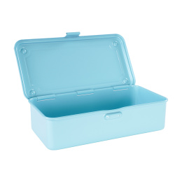 T190 Trunk Shape Toolbox Light Blue in the group Hobby & Creativity / Organize / Storage at Pen Store (136955)