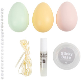 Mini DIY Kit Eggs Pastel Colours in the group Hobby & Creativity / Holidays and seasons / Easter crafts at Pen Store (136972)