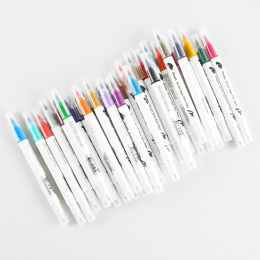 Brush Sign Pen Twin 30-pack + Zipper Pouch in the group Pens / Artist Pens / Brush Pens at Pen Store (137002)