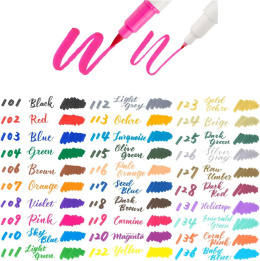 Brush Sign Pen Twin 30-pack + Zipper Pouch in the group Pens / Artist Pens / Brush Pens at Pen Store (137002)