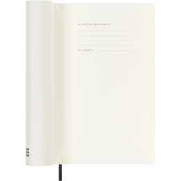 Diary 18M WeekNote Soft Cover Large Black in the group Paper & Pads / Planners / 18-Month Planners at Pen Store (137008)
